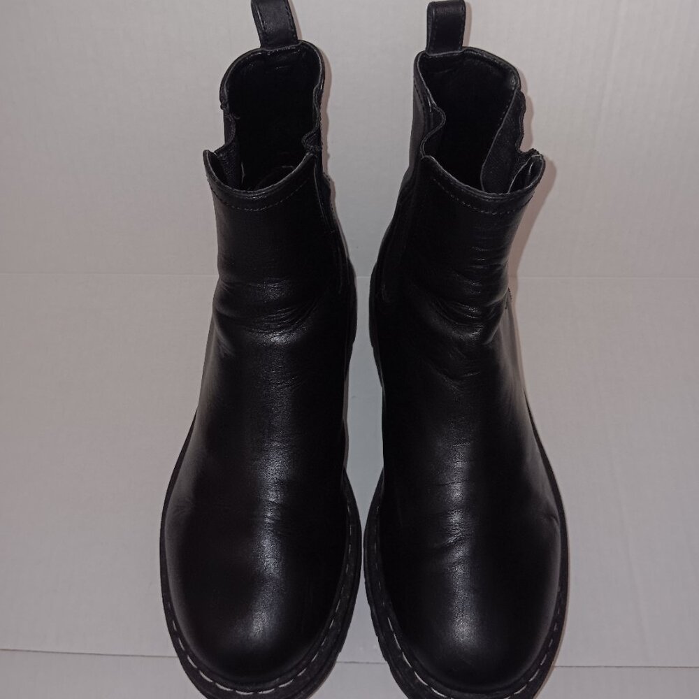 MARC FISHER LEATHER UPPER PADMIA CHELSEA BOOT